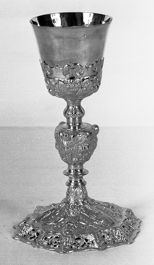 calice - bottega emiliana (prima metà sec. XVIII)