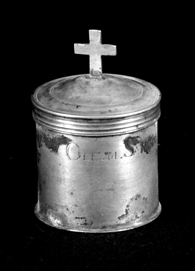 vasetti per oli santi - bottega emiliana (fine sec. XVIII)