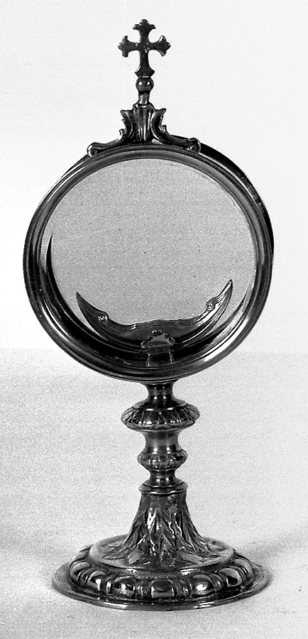 ostensorio - bottega emiliana (ultimo quarto sec. XVIII)