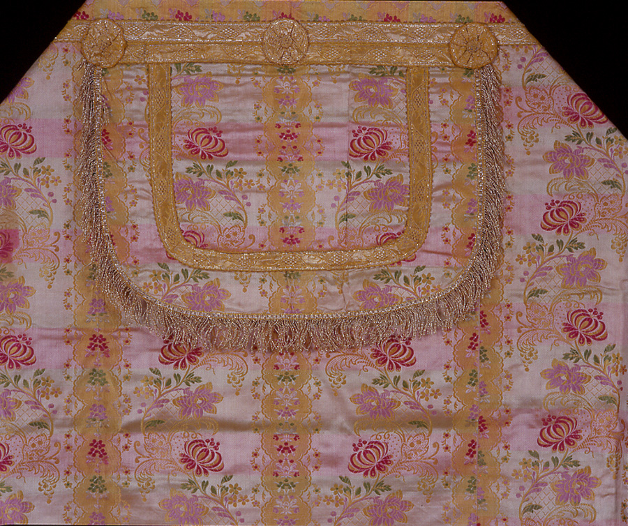 piviale - manifattura italiana (prima metà sec. XIX)