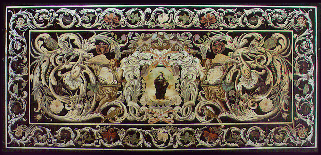 Santa Rita (paliotto) - bottega emiliana (prima metà sec. XVIII)