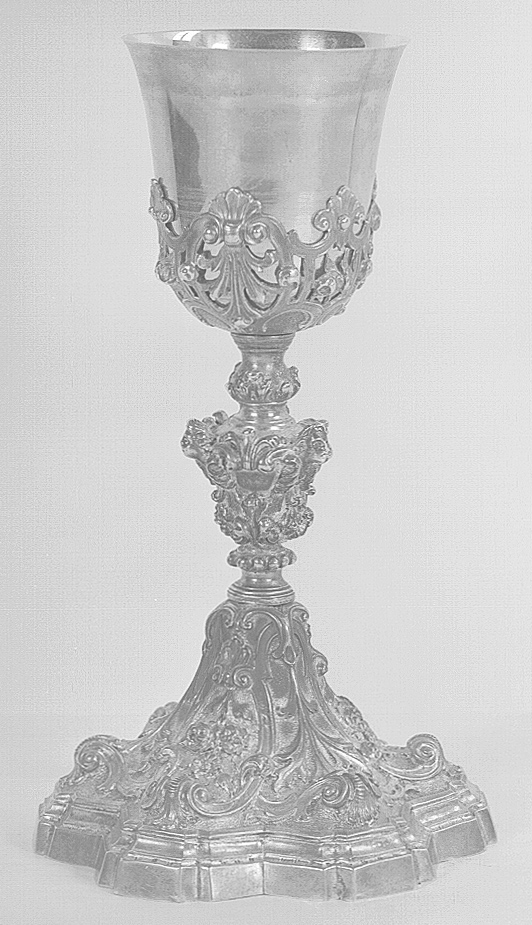 calice - bottega italiana (primo quarto sec. XX)