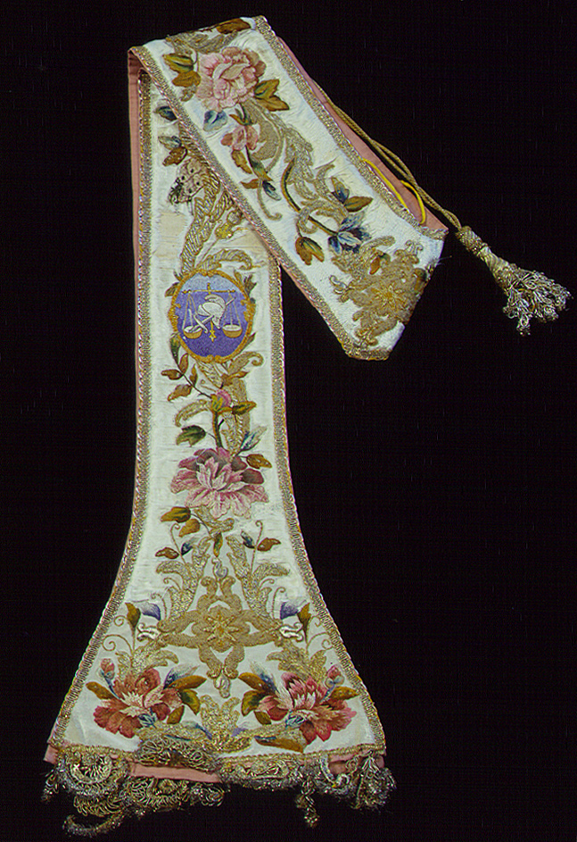 stola - manifattura italiana (sec. XIX)