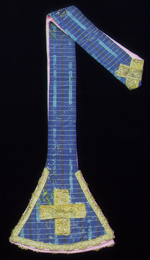 stola - manifattura italiana (seconda metà sec. XVIII)