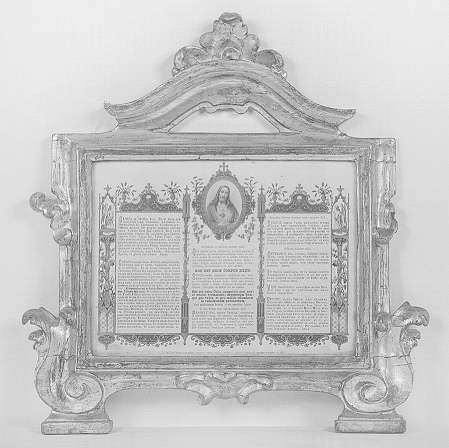 cartagloria - bottega emiliana (sec. XVIII)