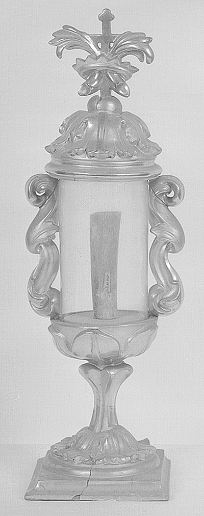 reliquiario - a pisside, serie - bottega emiliana (sec. XVIII)