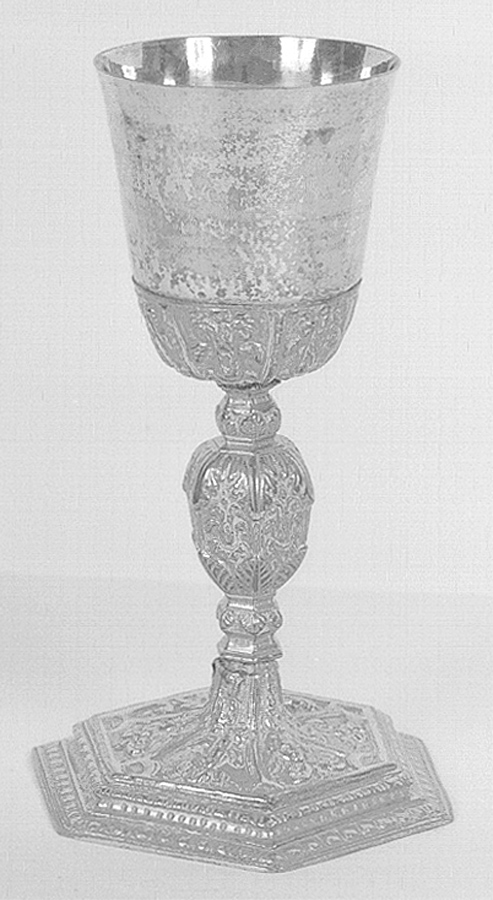 calice - bottega emiliana (sec. XVII)