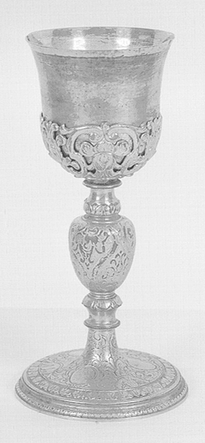 calice - bottega emiliana (sec. XVII)