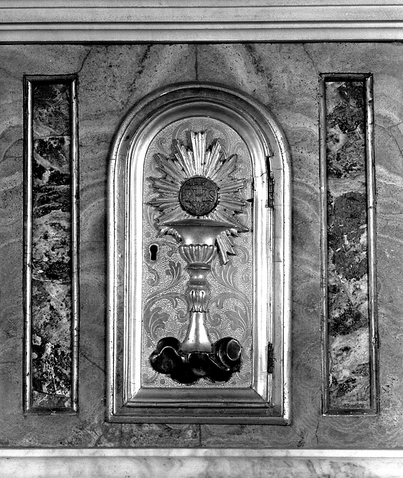 sportello di tabernacolo - bottega emiliana (seconda metà sec. XIX)