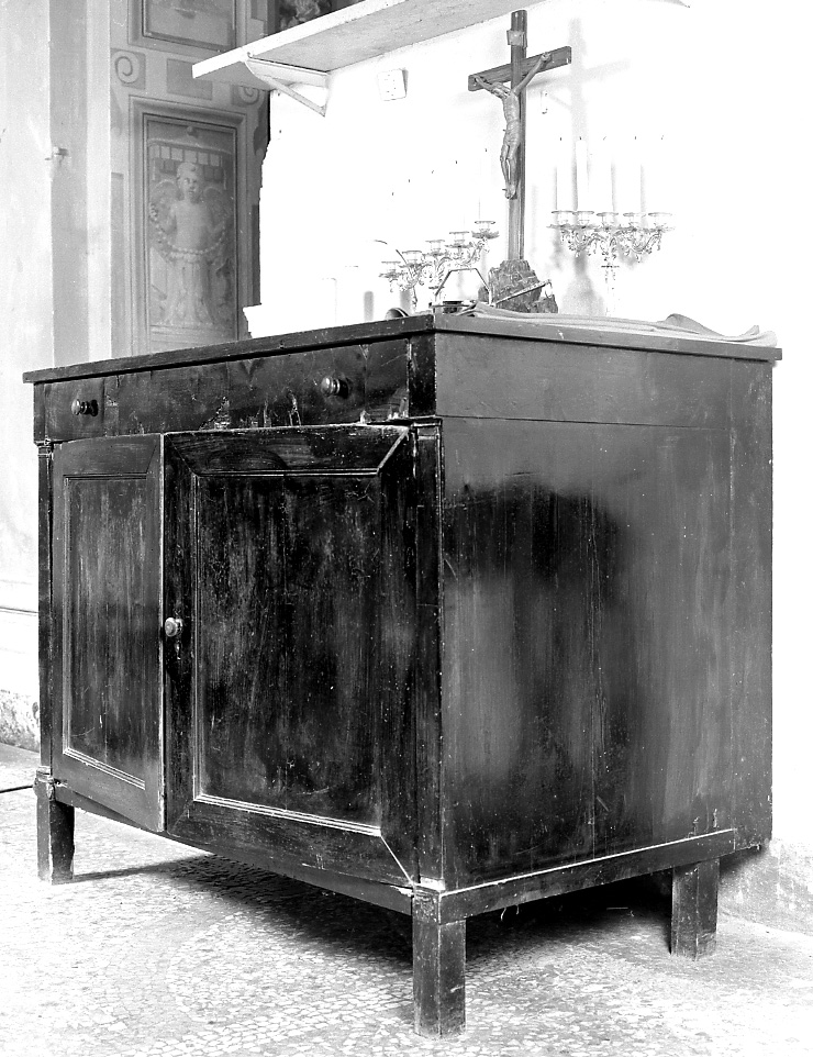 credenza - bottega emiliana (fine sec. XIX)