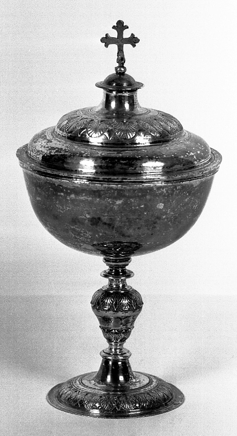 calice - bottega emiliana (secondo quarto sec. XIX)