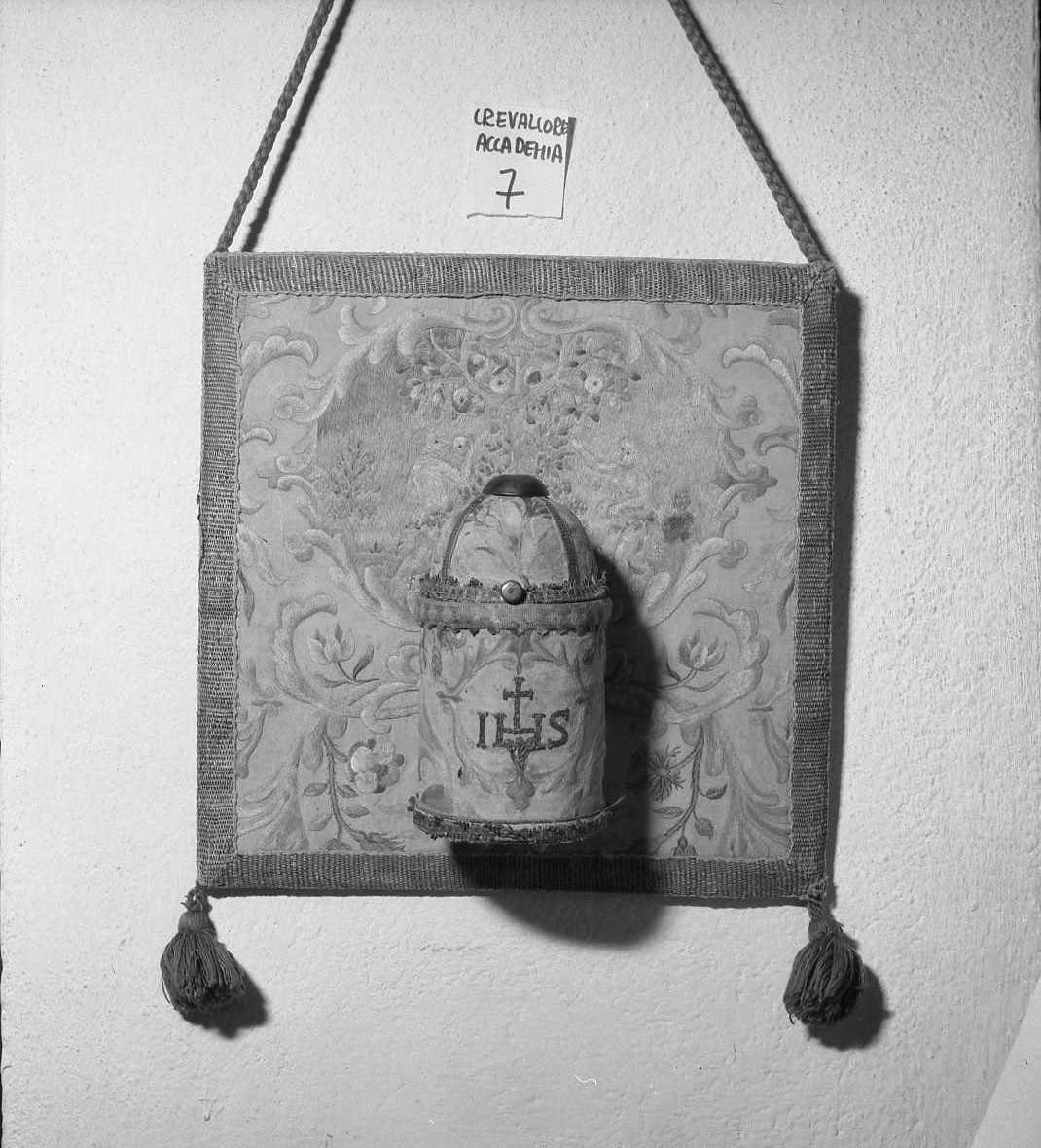 sacchetto per pisside da viatico - manifattura emiliana (sec. XVI)