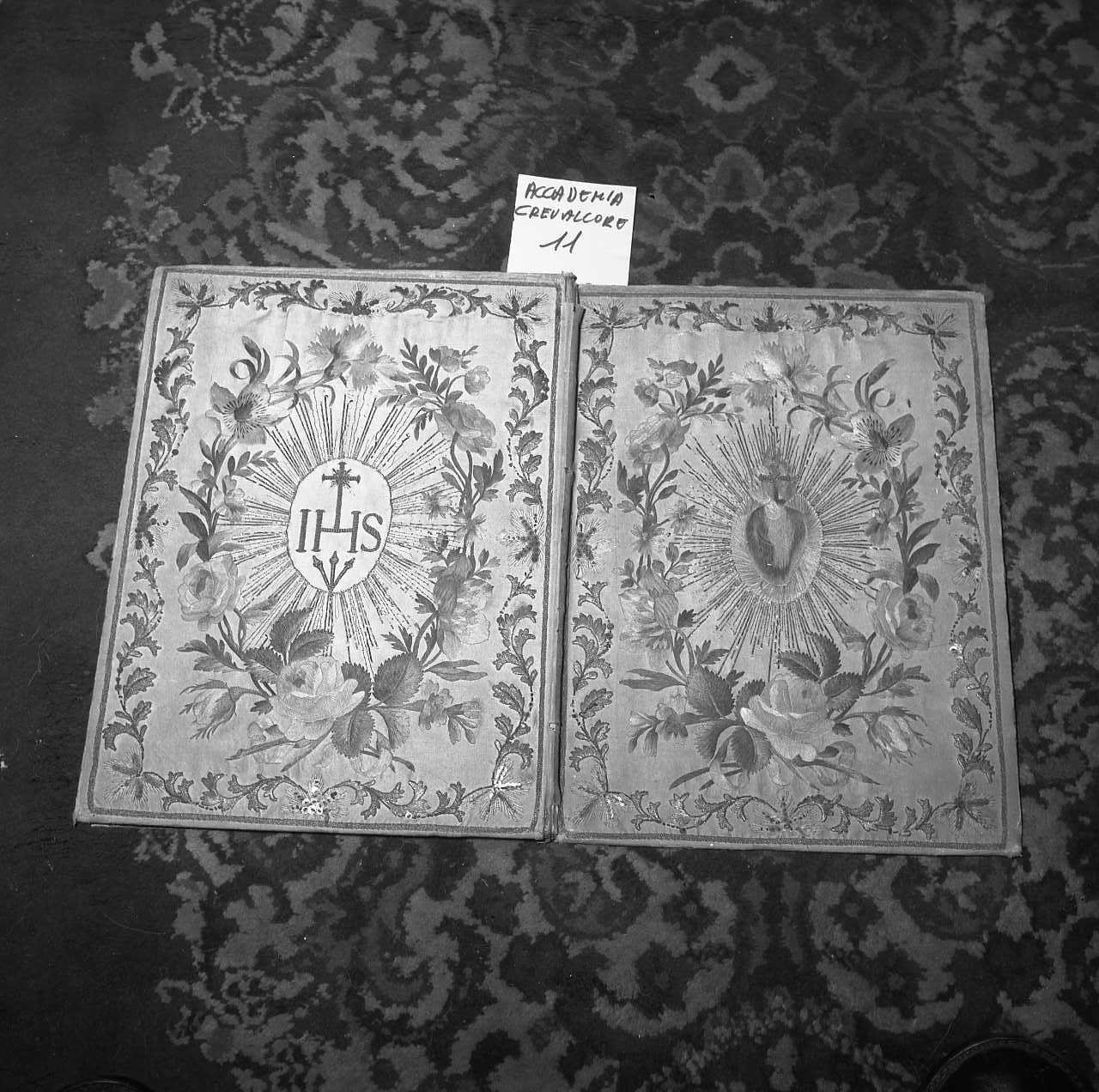 coperta di libro liturgico - bottega emiliana (sec. XVIII)