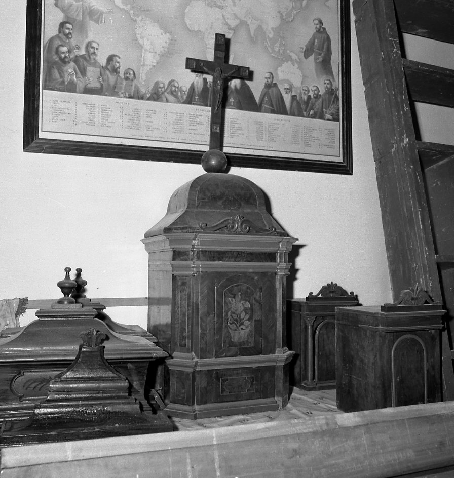 tabernacolo - bottega emiliano-romagnola (sec. XVII)