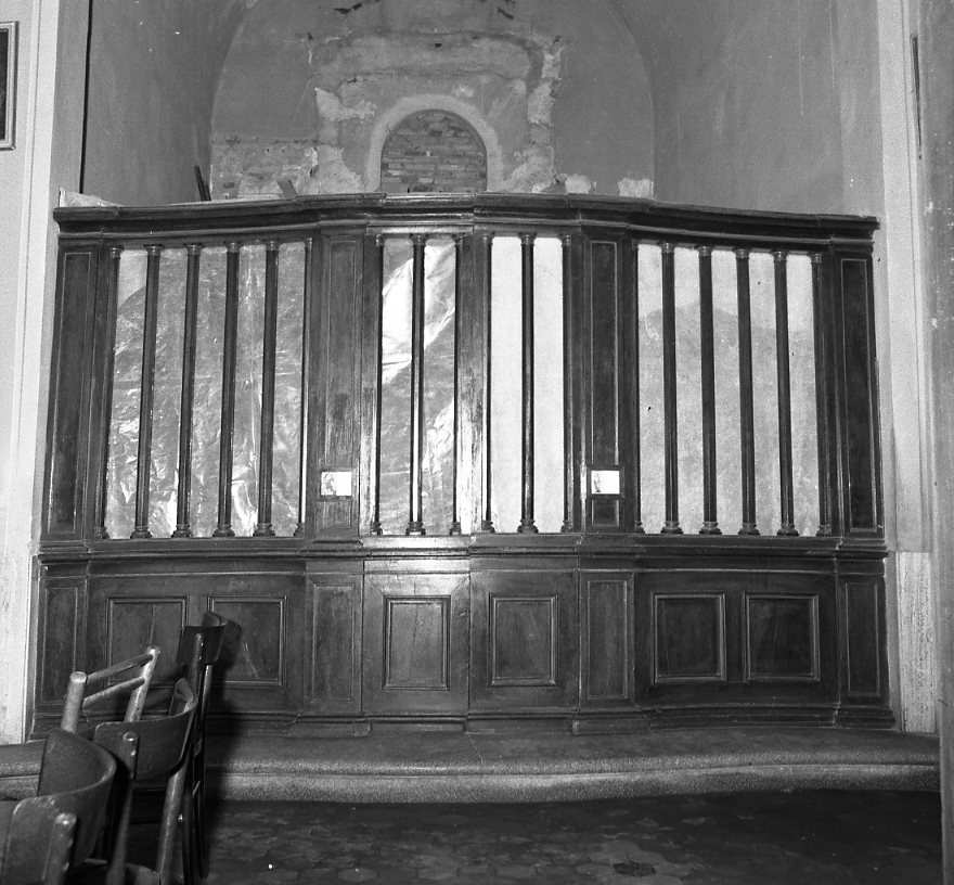 transenna di Zamboni Orazio (attribuito) (sec. XVIII)