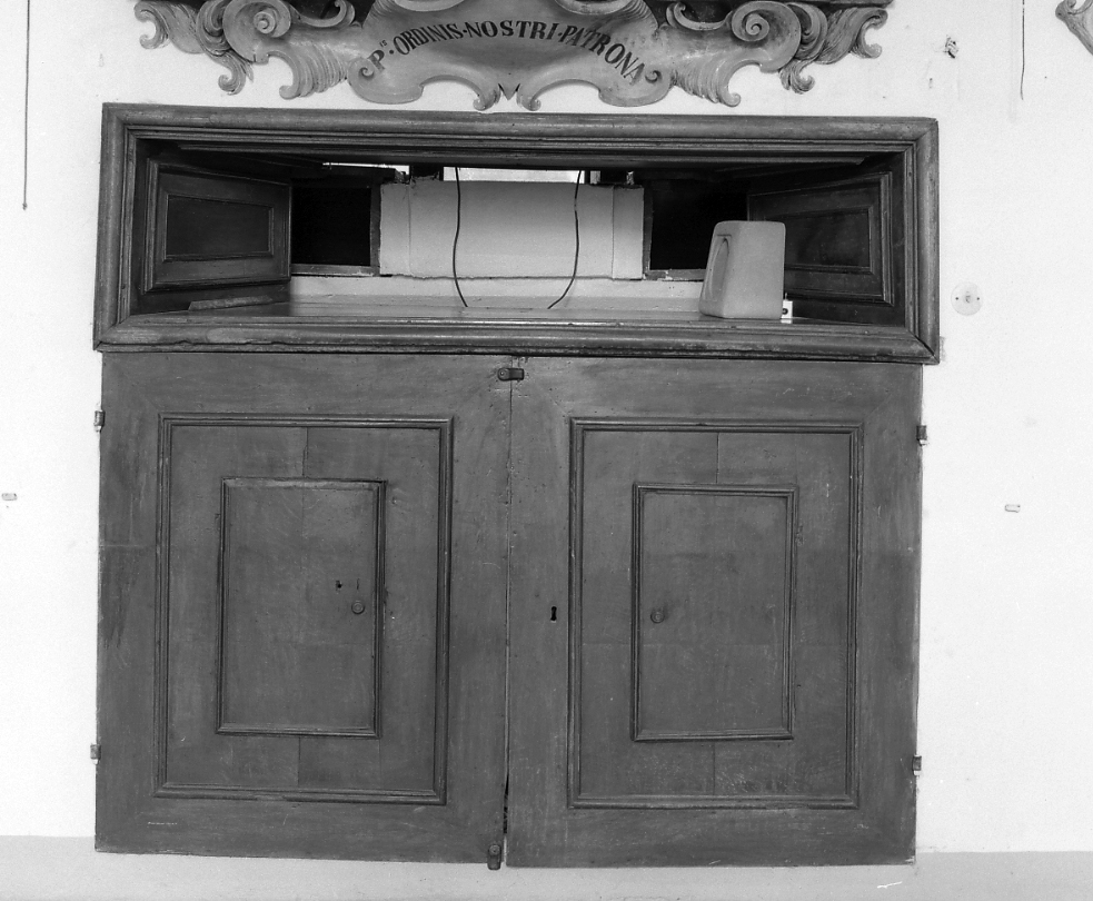 armadio - a muro - bottega emiliano-romagnola (sec. XVII)