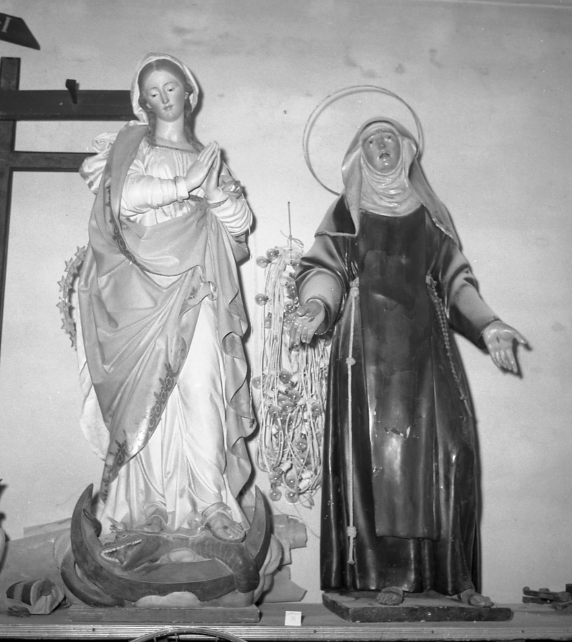 Madonna Immacolata (statua) - bottega romagnola (seconda metà sec. XIX)