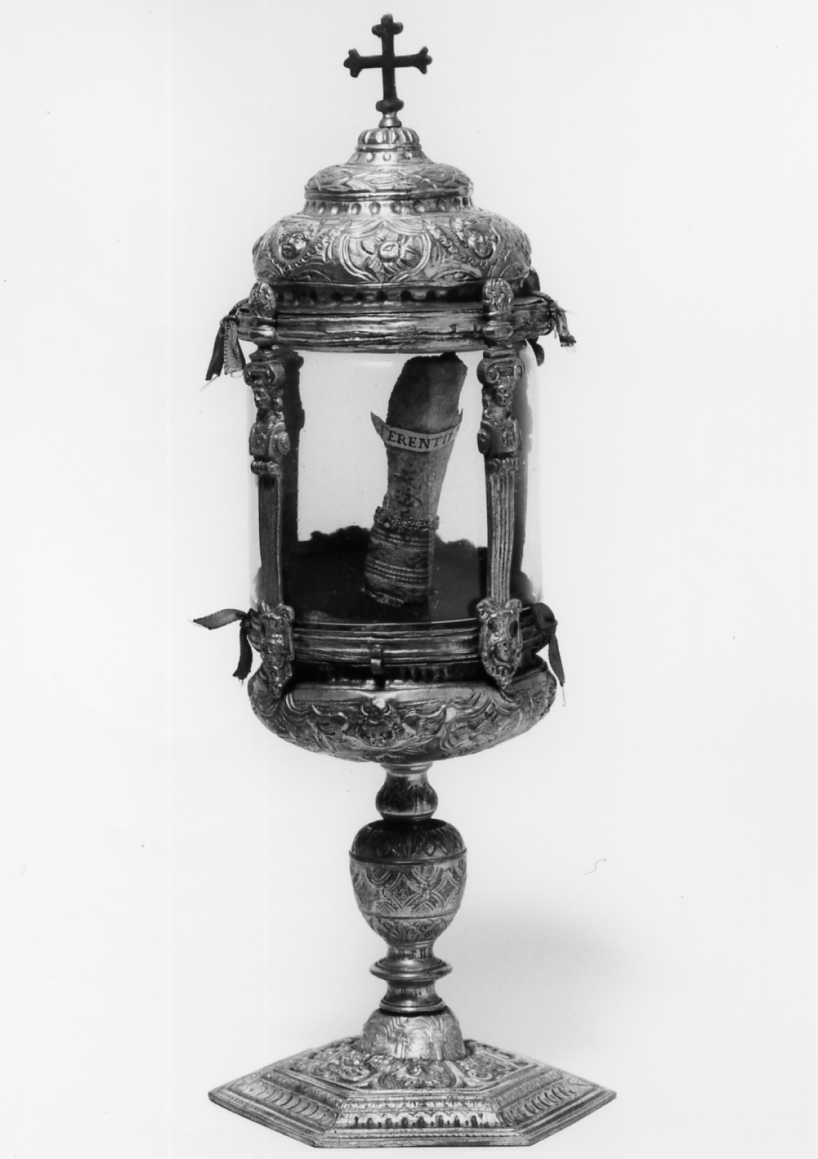 reliquiario architettonico - a tempietto - manifattura bolognese (prima metà sec. XVII)