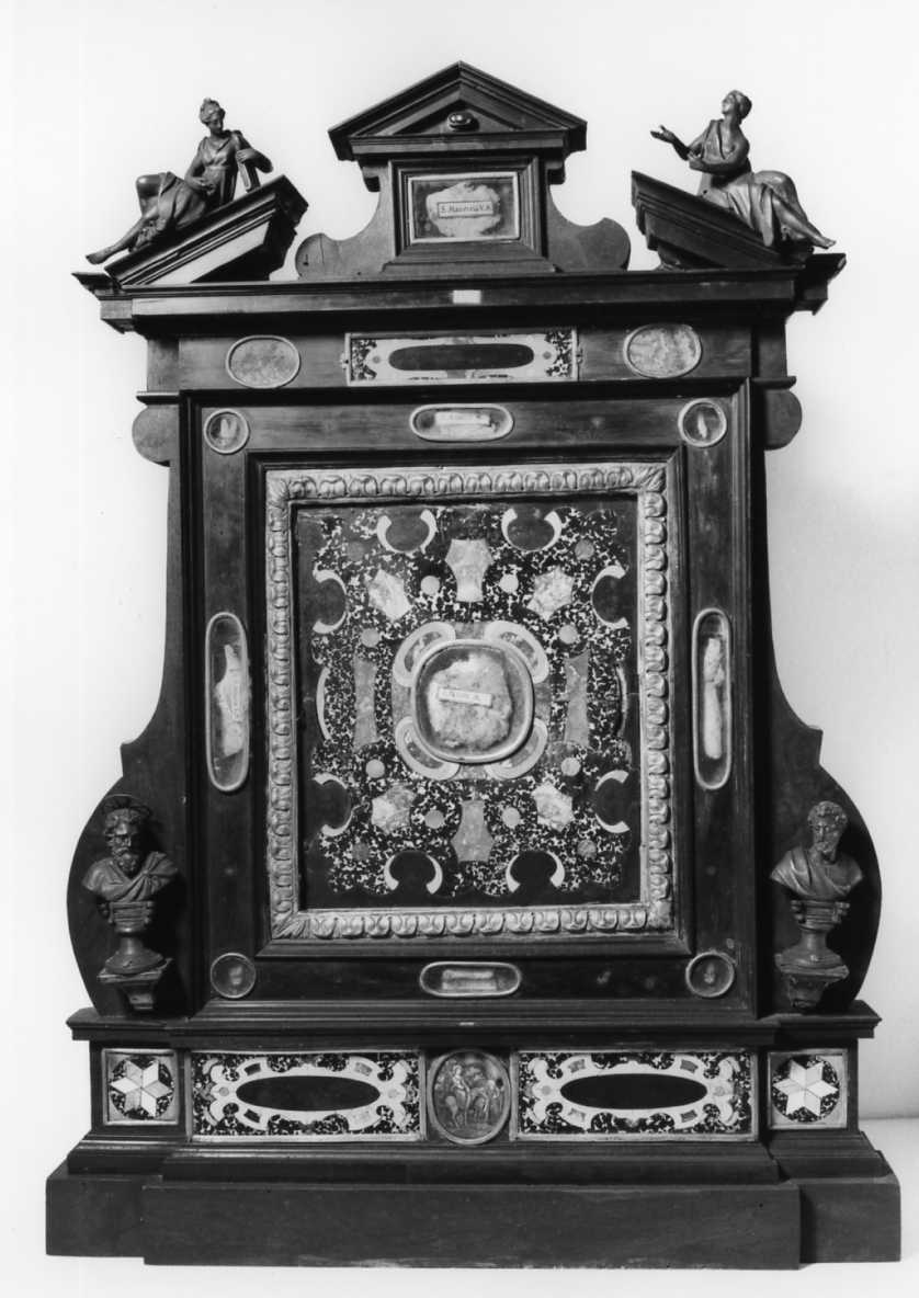 reliquiario architettonico - manifattura toscana (?) (prima metà sec. XVII)