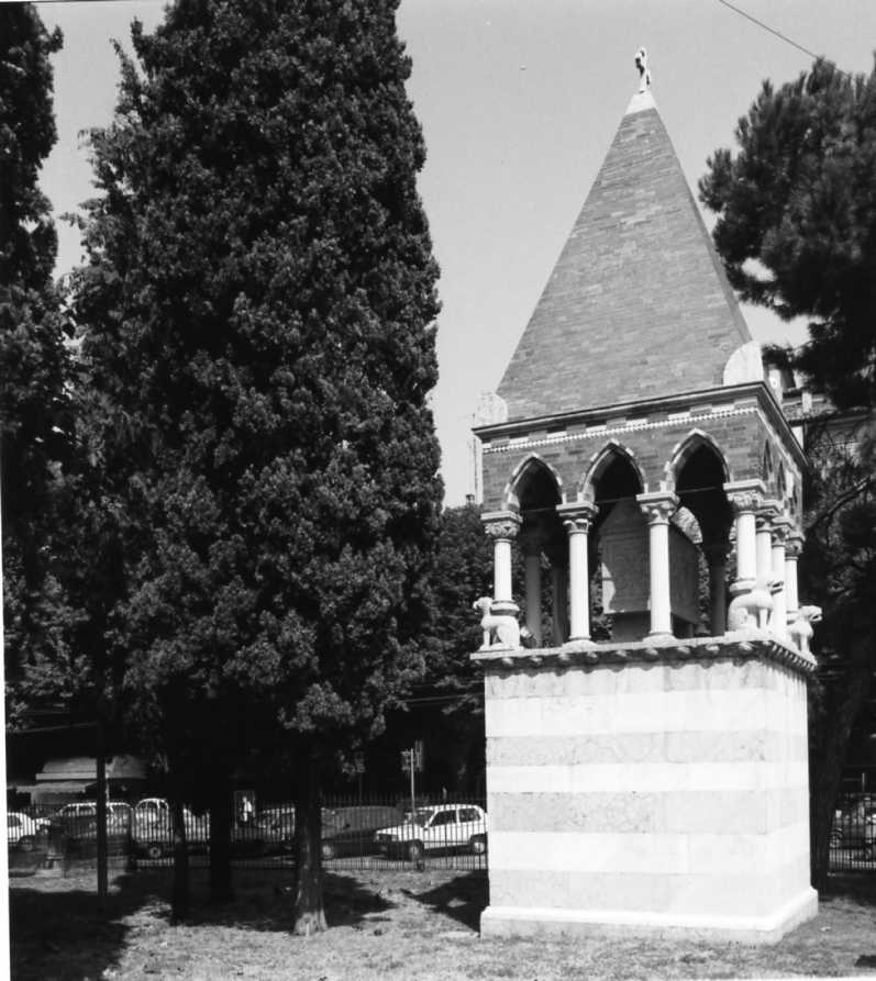 monumento funebre di Alberto di Guidobono, Albertino d'Enrico, Rubbiani Alfonso (sec. XIII, sec. XIX)