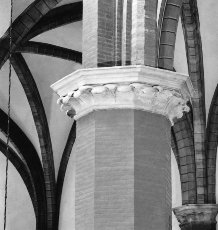 capitello - produzione emiliana (sec. XIII, sec. XX)