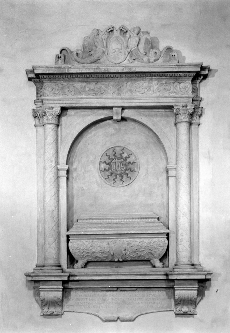 monumento funebre - produzione emiliana (sec. XVI)