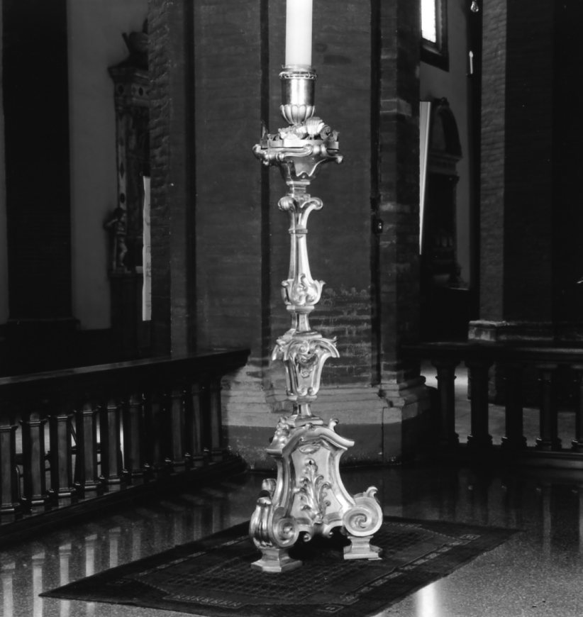 candelabro - produzione emiliana (sec. XVIII)
