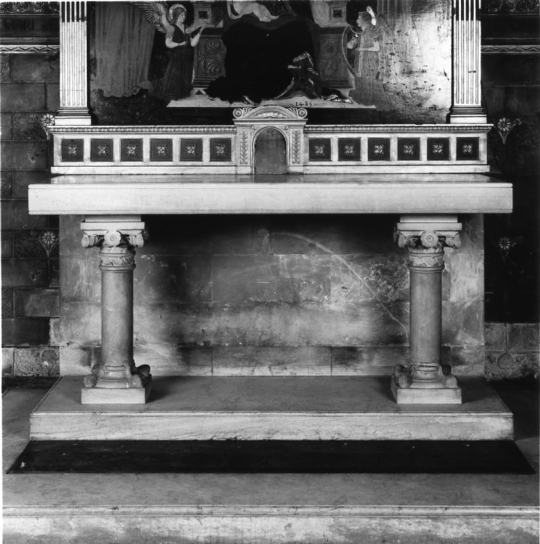 altare di Rubbiani Alfonso (scuola) (sec. XX)