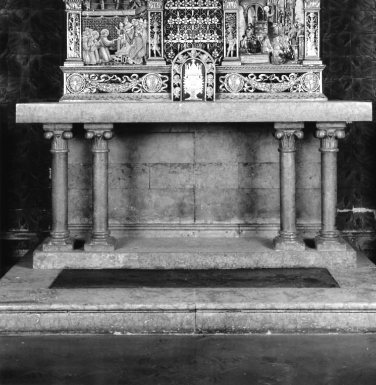 altare di Rubbiani Alfonso (scuola) (sec. XIX)