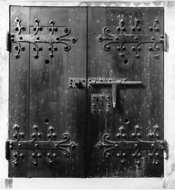 anta di armadio - produzione emiliana (fine sec. XIX)