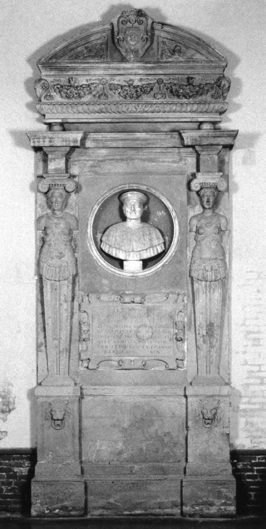 monumento funebre - produzione emiliana (sec. XVI)