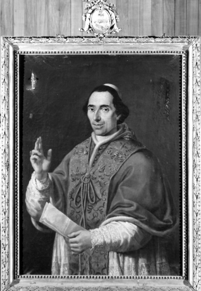ritratto di papa Pio VII (dipinto) - ambito emiliano (sec. XIX)