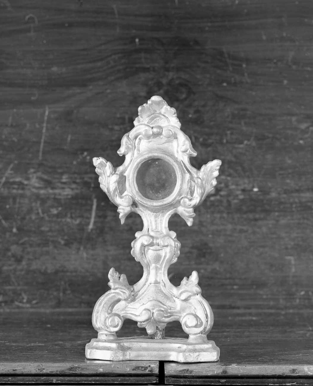 reliquiario - a ostensorio - manifattura emiliana (seconda metà sec. XVIII)