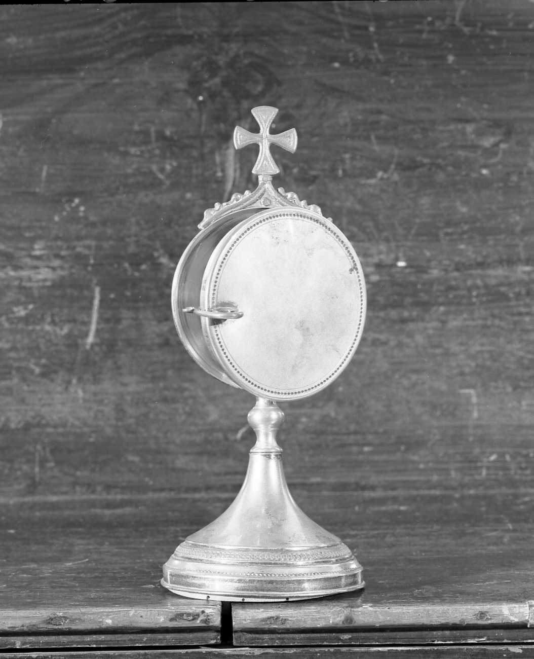 teca eucaristica - manifattura ferrarese (seconda metà sec. XIX)