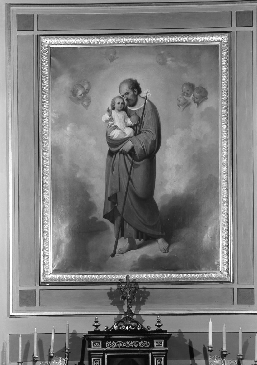 San Giuseppe (dipinto) di Montevecchi Amleto (sec. XX)