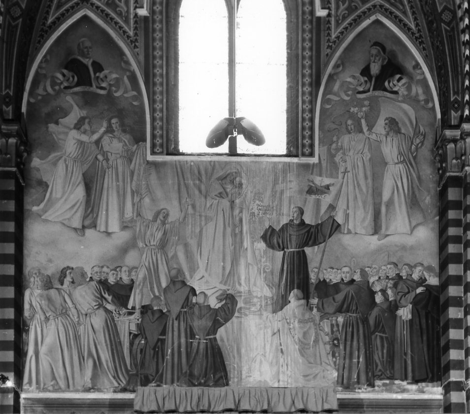 gloria di Sant'Antonio da Padova (dipinto) di Nardi Antonio Maria (sec. XX)