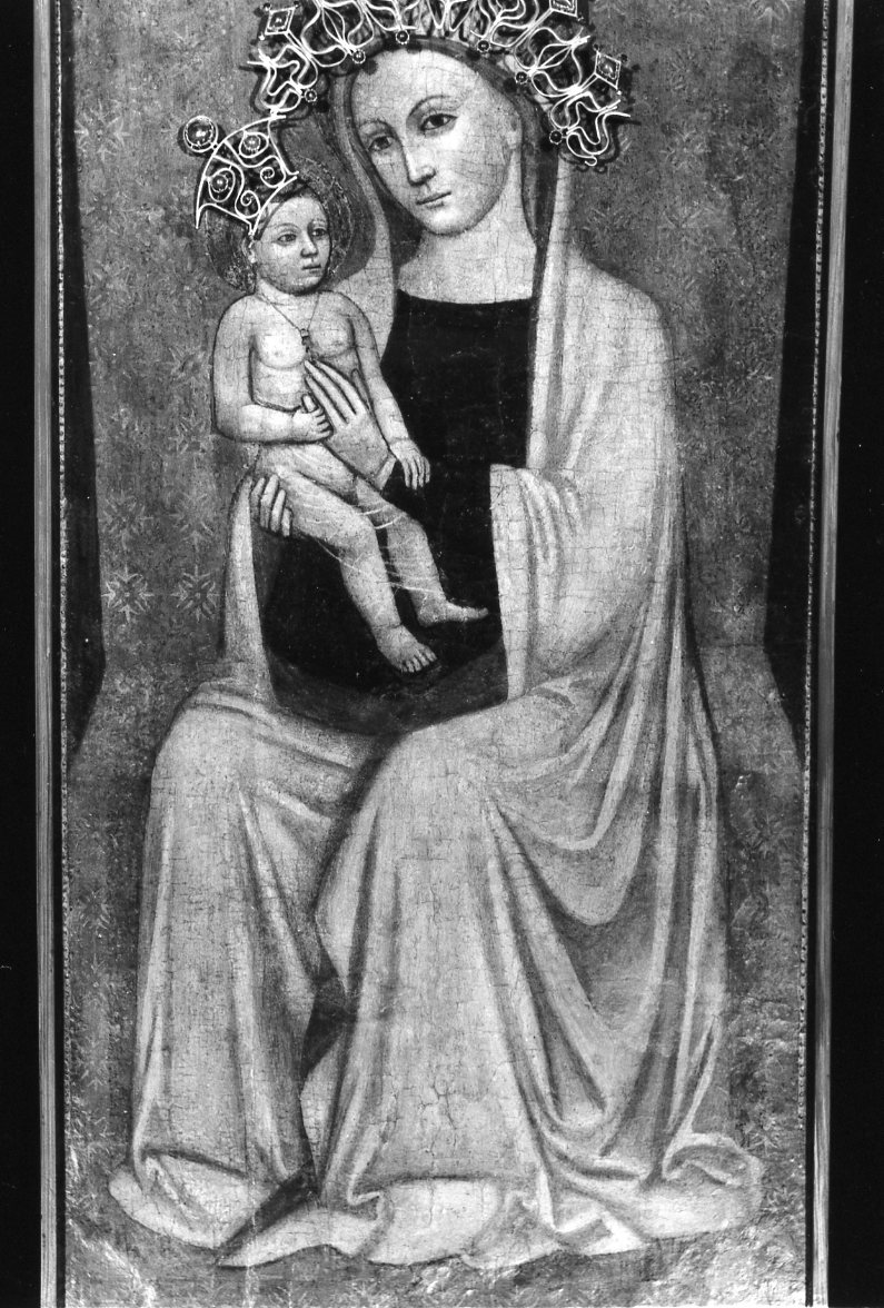 Madonna della libertà, Madonna con Bambino (dipinto) di Cristoforo da Bologna (attribuito) (sec. XIV)