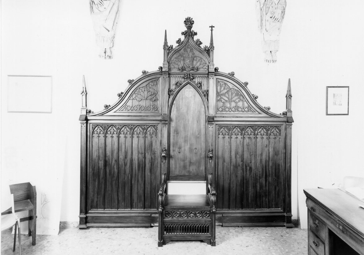 scranno - ambito bolognese (sec. XX)