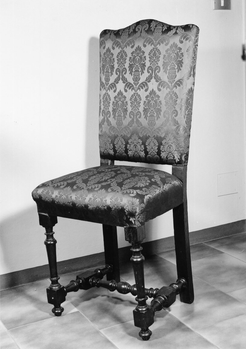 sedia - ambito emiliano (sec. XVIII)