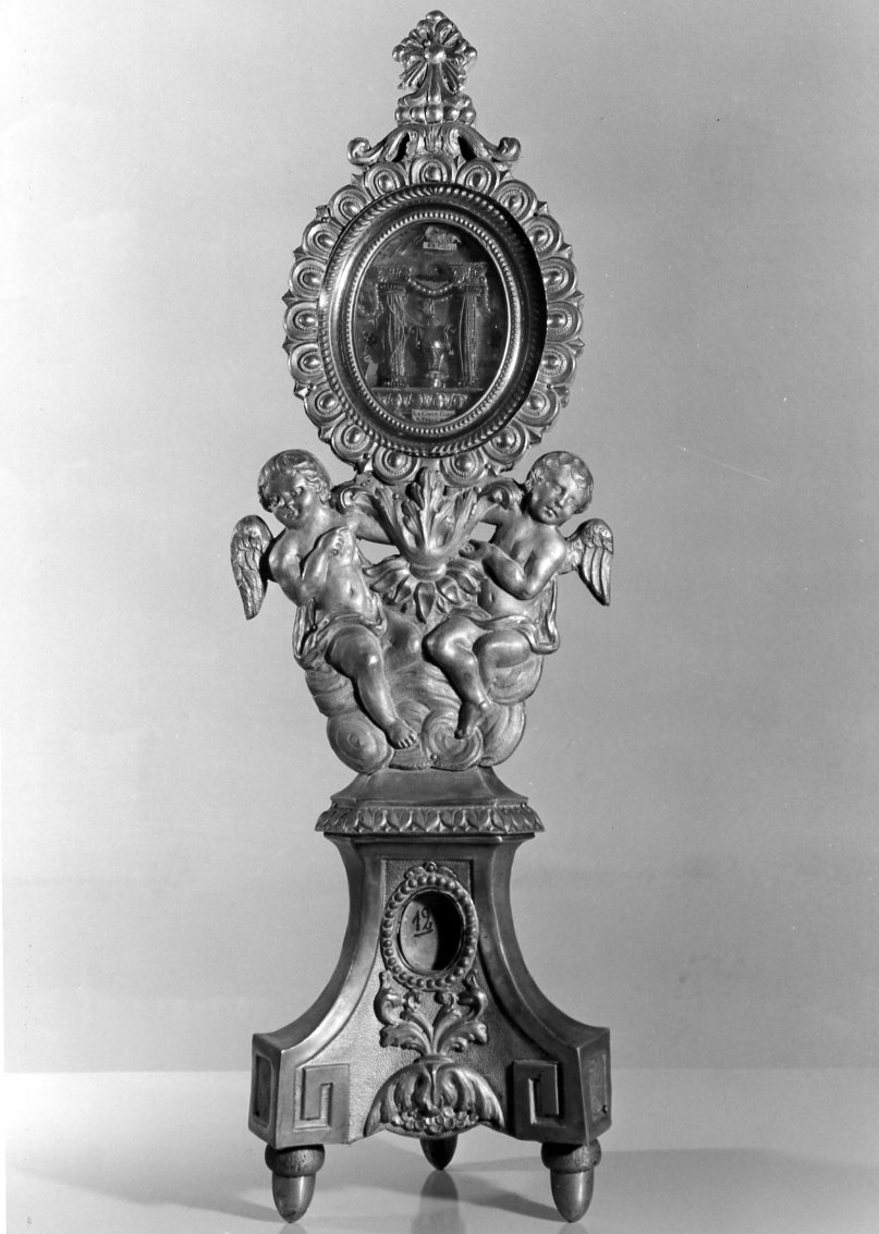 reliquiario - a ostensorio - ambito emiliano (sec. XVIII)