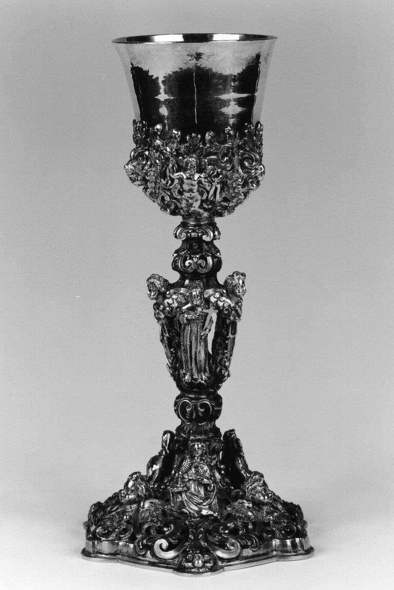 calice - ambito emiliano (seconda metà sec. XVII)