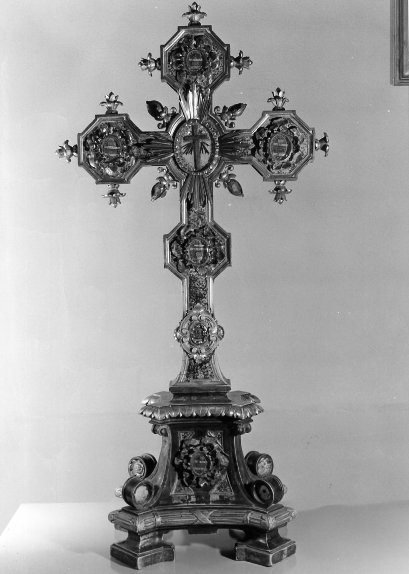 stauroteca - ambito emiliano (sec. XVIII)