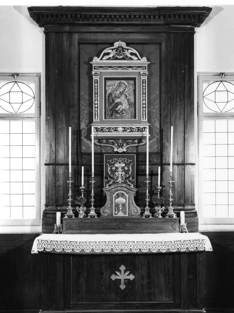 altare - ambito emiliano (fine sec. XIX)