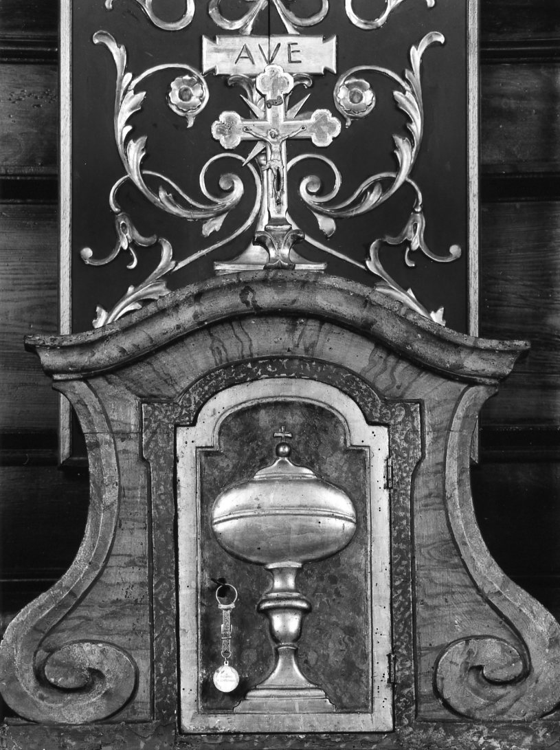 tabernacolo - ambito emiliano (fine sec. XIX)