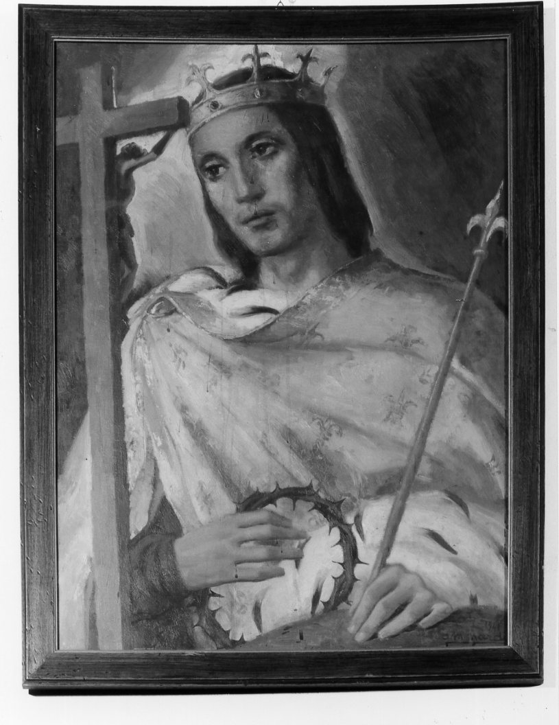 San Ludovico di Tolosa (dipinto) di Nardi Antonio Maria (sec. XX)