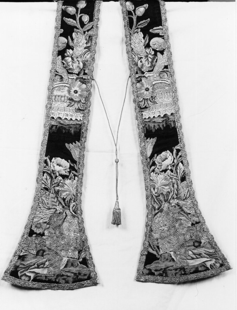 stola - ambito emiliano (seconda metà sec. XVIII)