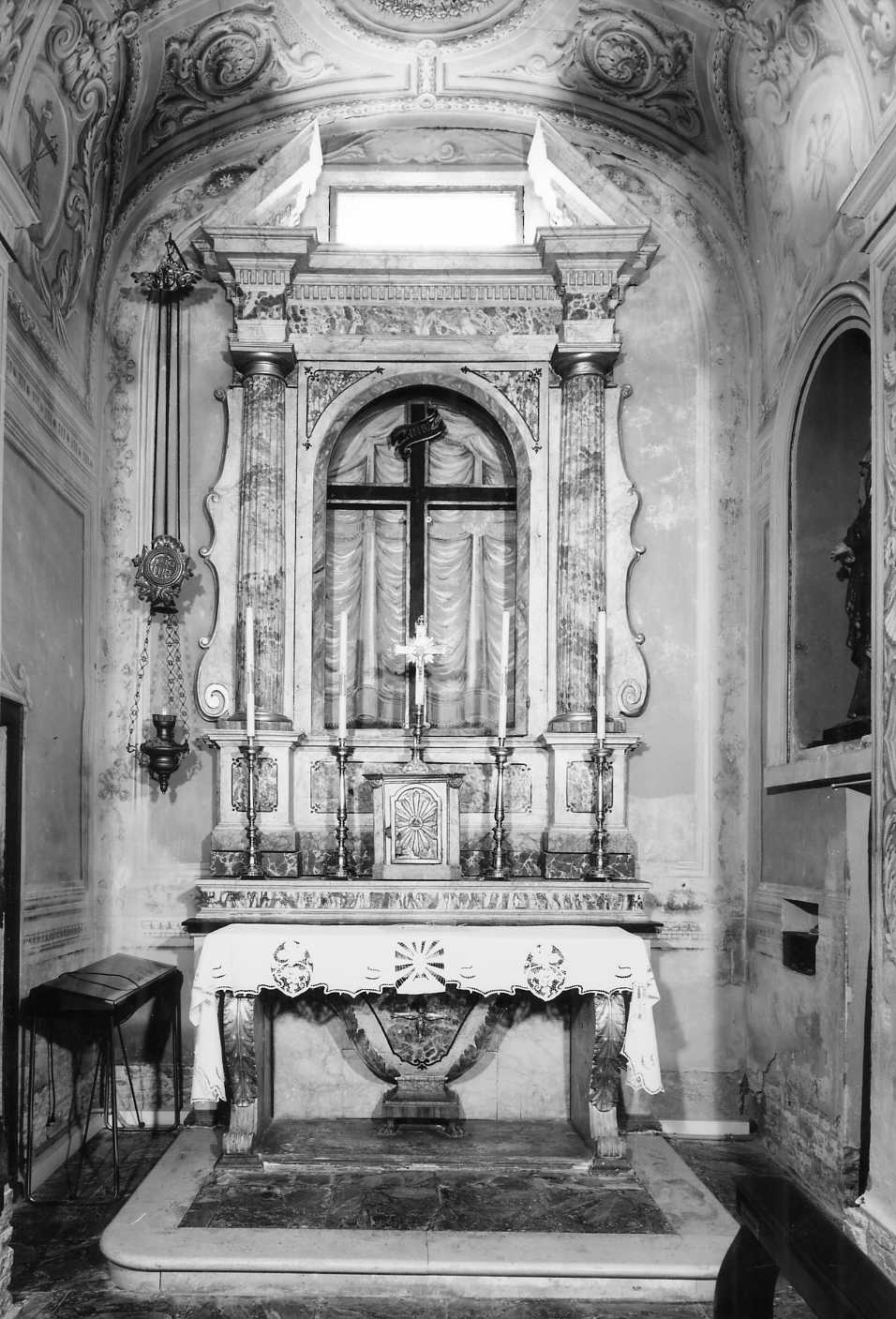 altare - manifattura ferrarese (sec. XIX)