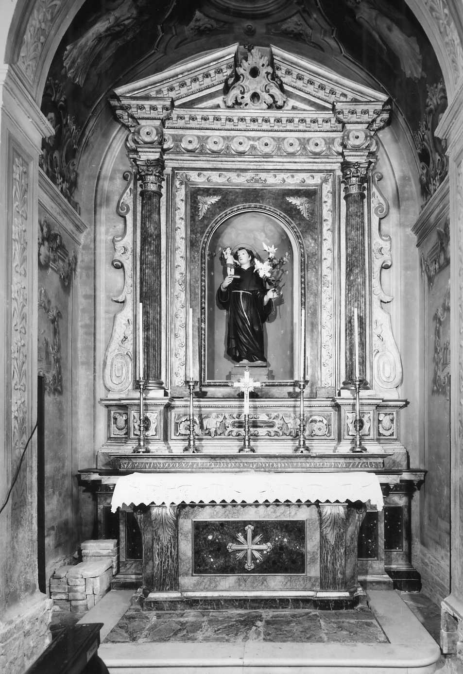 altare - manifattura ferrarese (sec. XIX)