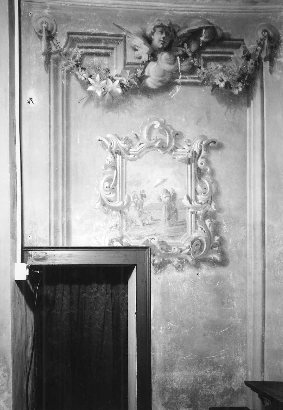 miracolo di San Francesco (dipinto) di Pagliarini Augusto (sec. XX)