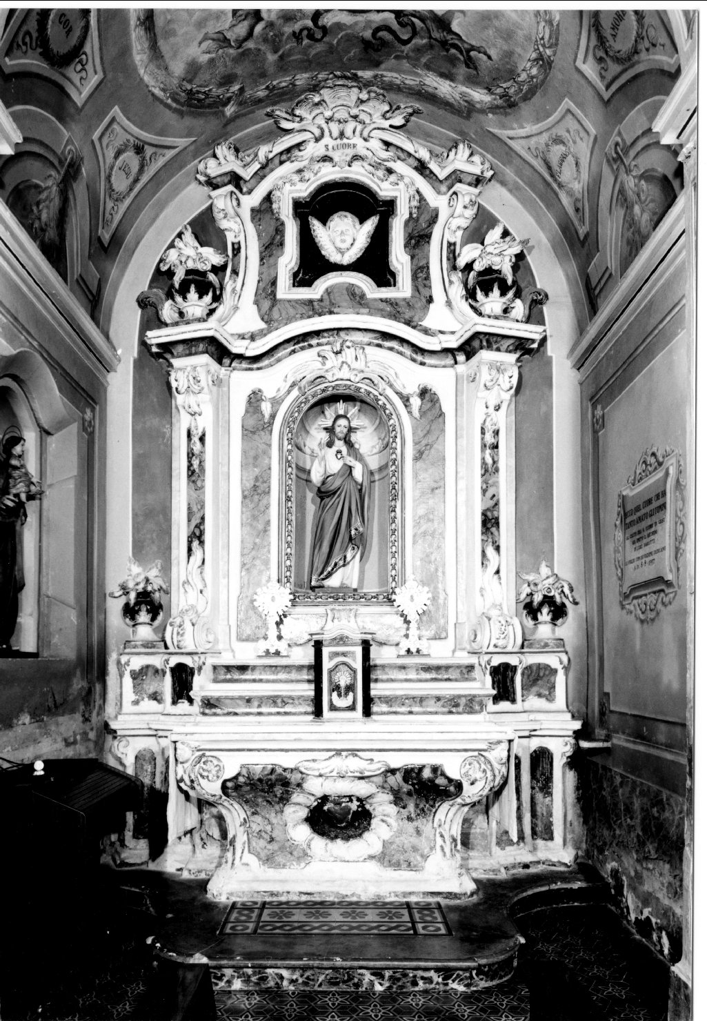 altare - manifattura ferrarese (secc. XVIII/ XIX)